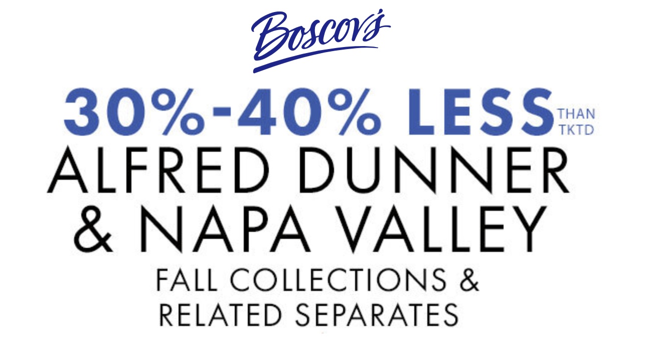 You Don’t Want To Miss Boscov’s Savings Event!